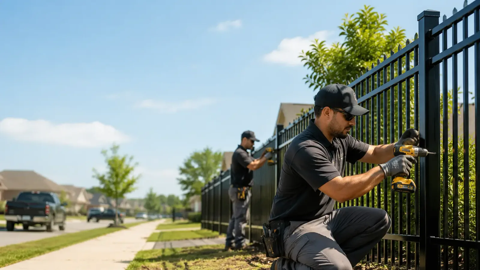 Metal Fence Installation in Chattaroy, WV